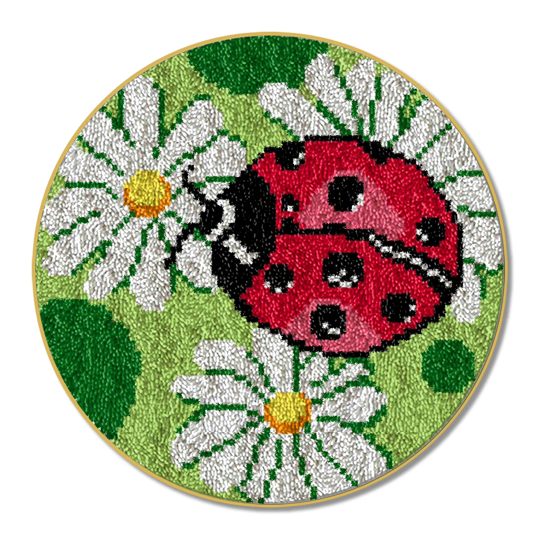 Набор ковров с 3D-сегментной вышивкой