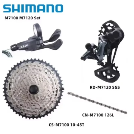SHIMANO SLX Series 1x12 Speed MTB Components - Durable & Efficient