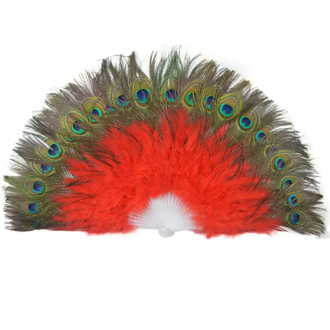 Wholesaler Hand Make Peacock Feathers Hand Fan Buy Peacock Feather Hand Fan