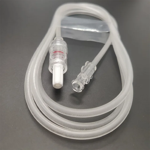 CE Certification Medical Equipment Inflation Device High Pressure Connecting Tube