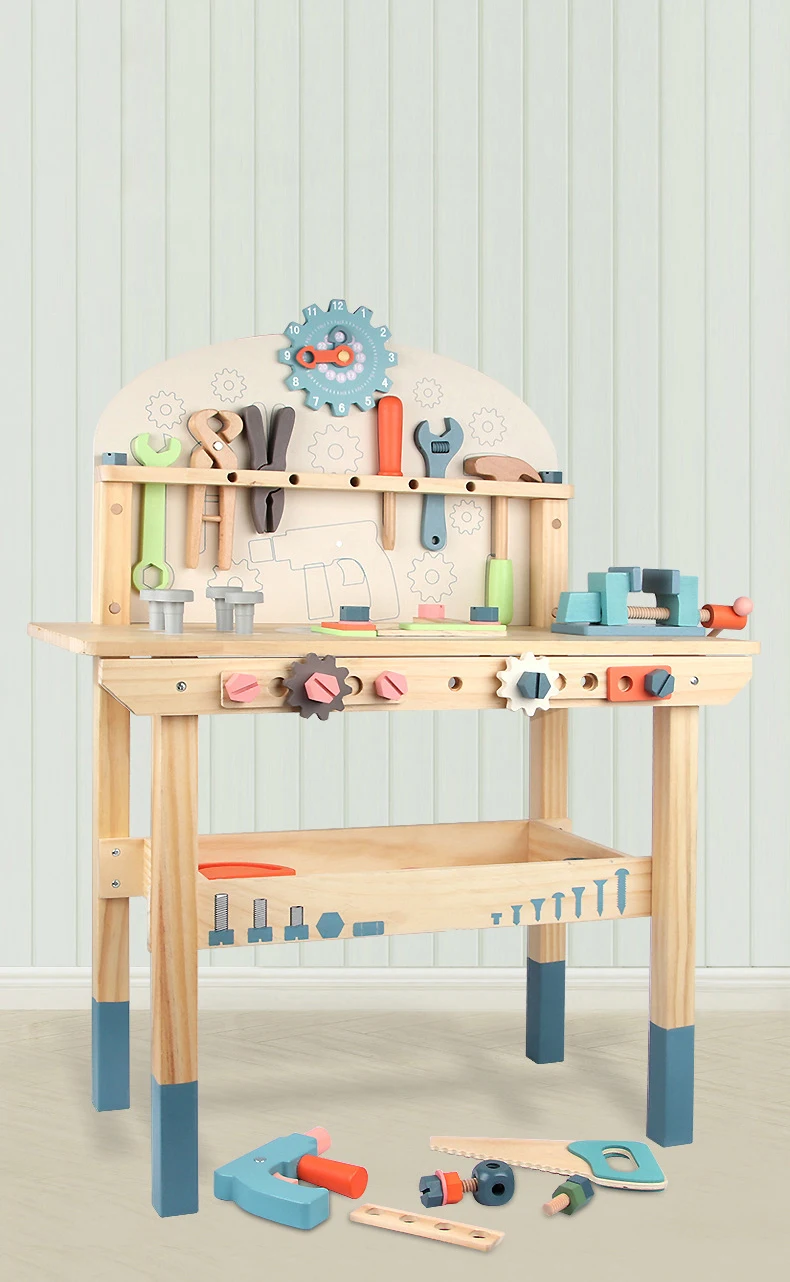 Детский многофункциональный деревянный набор