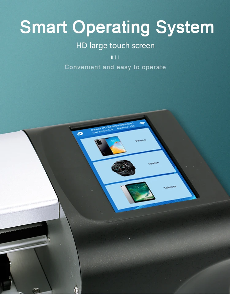 App Control Intelligent Screen Protector Film Cutter Hd Large Touch Screen TPU Film Cutting Machine