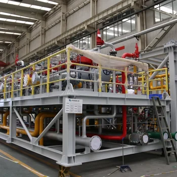 Manufacturers Skid-Mounted 11MMSCFD Liquefaction LNG Plant LNG Liquefaction Module with Automatic Control System