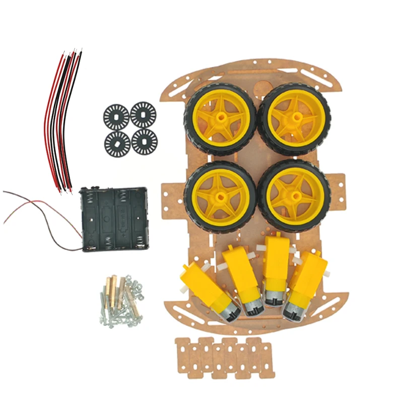 Smart 4WD Robot Car Chassis Kit for Arduino | DIY Smart Car Body