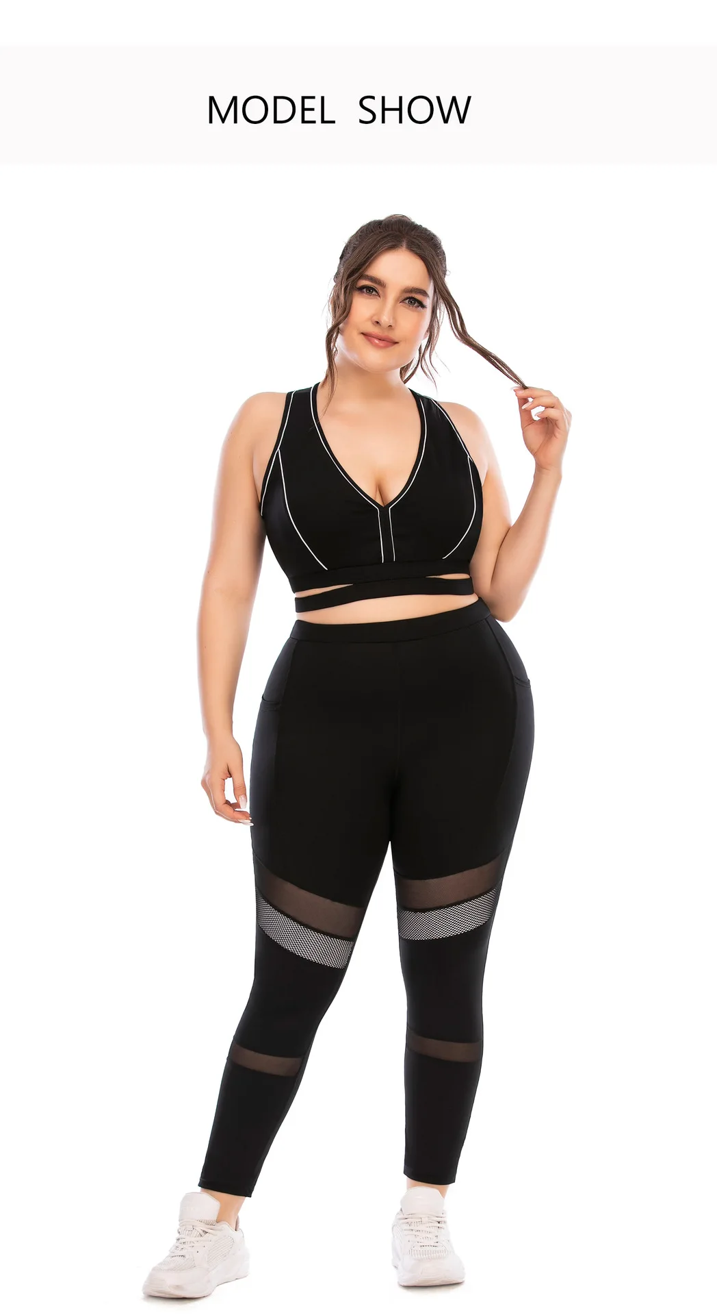 Fitness Wear Set Plus Size Yoga Wear tight Pants Quick Dry Yoga Set for Women sports Bra and Leggings OEM Service factory