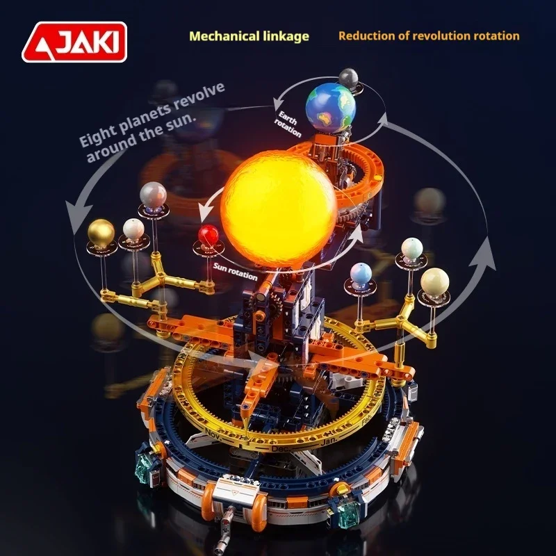 SAGA PLANETS　セット Jaki CK009 Space Trendy Play Solar System Planetarium Puzzle
