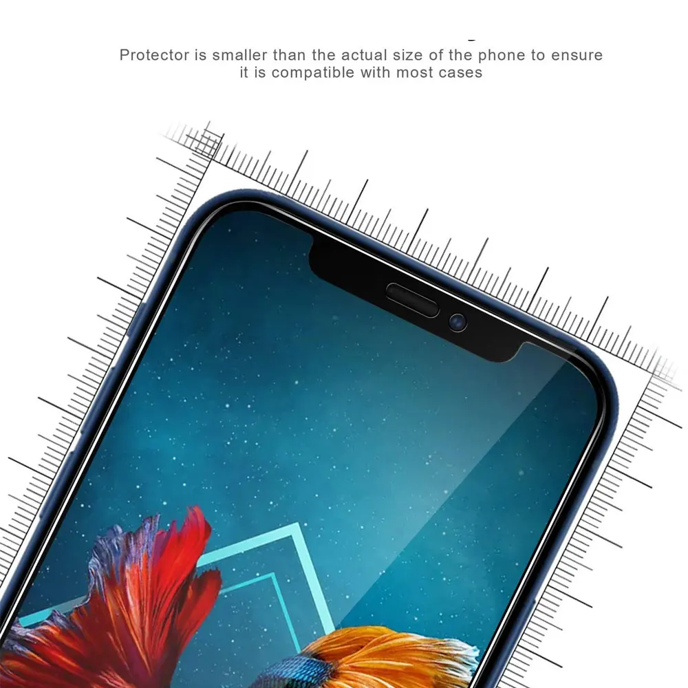 3D Full Cover Privacy Screen Protector Tempered Glass Pack for