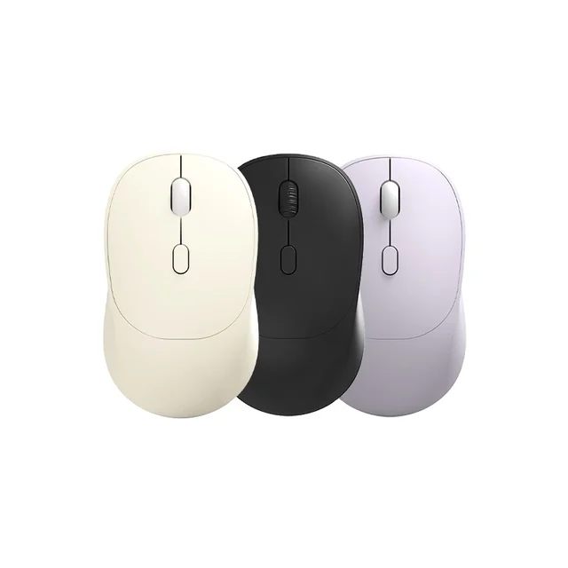 HaiDiXing Wireless Mouse 2.4GHZ Purple Portable Mute  Wireless  Mouse Ergonomic Office Mouse For Laptop PC