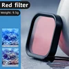 Red lens filter
