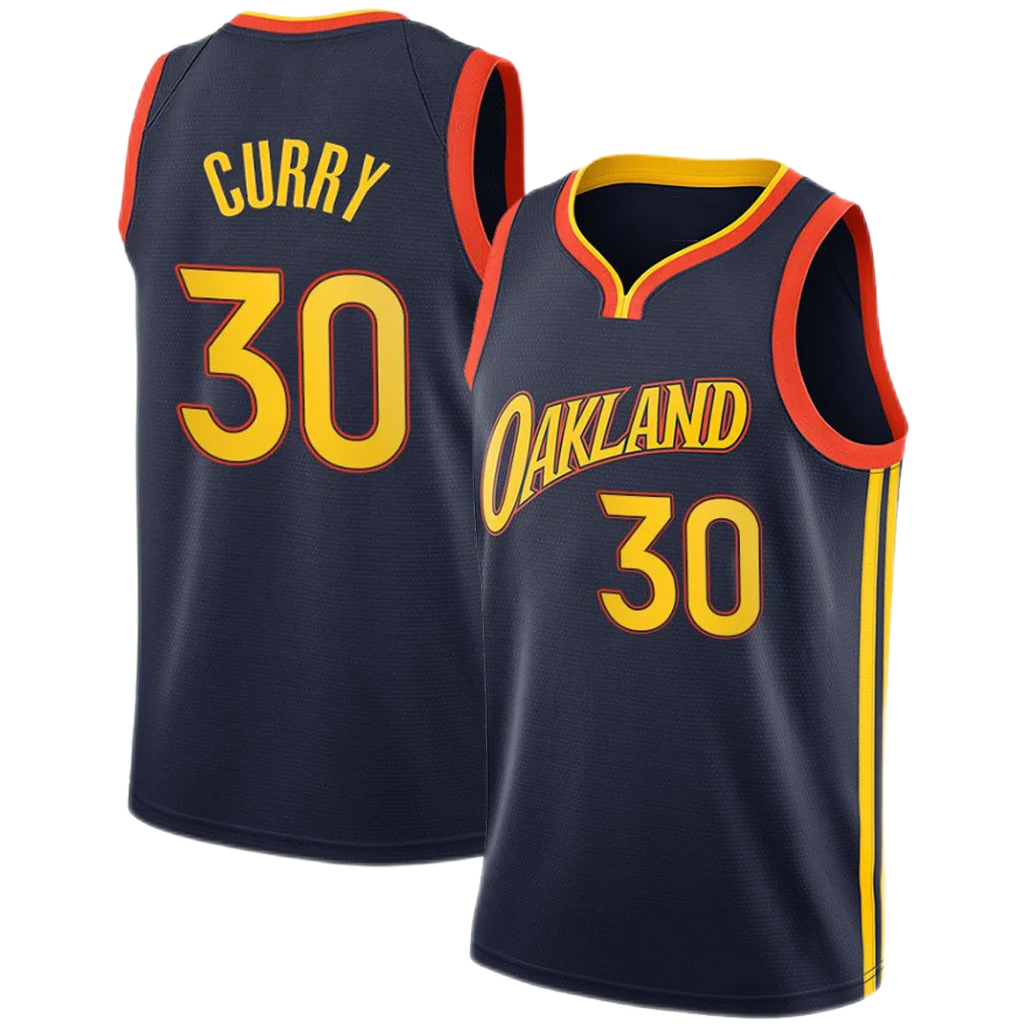 Warriors #30 Stephen Curry 2021-22 75th Diamond Anniversary Royal