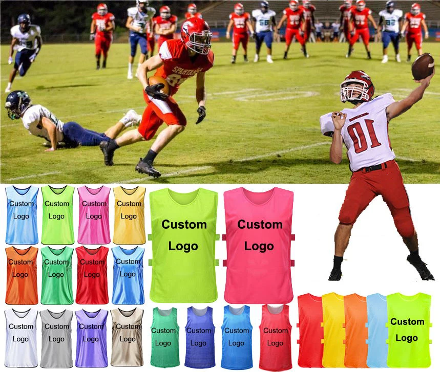 Cheap Custom Sports Pennies Football Wholesale Football/soccer Mesh