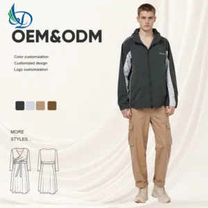 Lightweight Ultra-fine Fiber Daily Leisure Sports Suit Windproof, Breathable, Windproof Jacket Water Washing Process