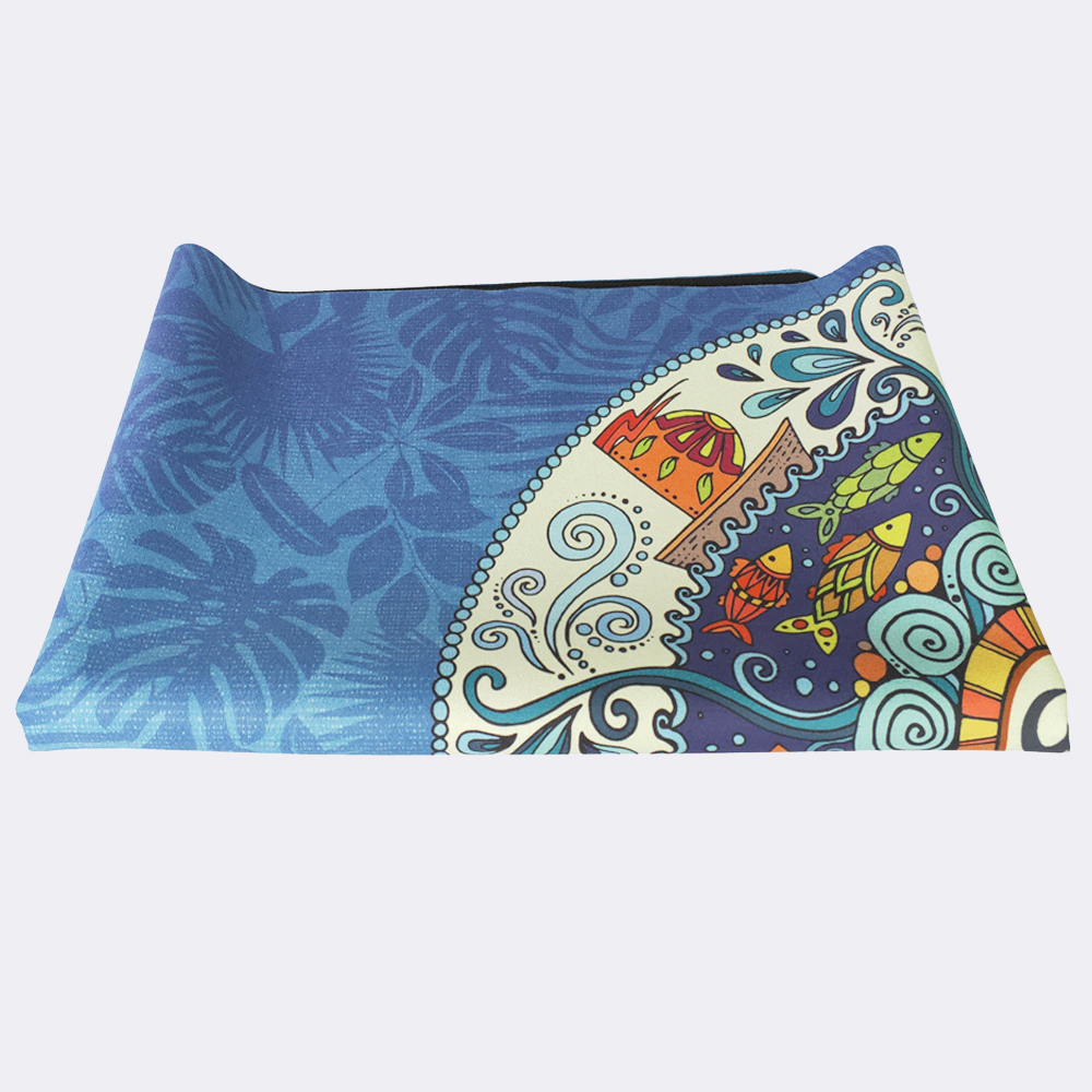 183X61 см 1 мм экологичный 100% натуральный Коврик для йоги дорожный резиновый Сверхтонкий Коврик для йоги складной с сумкой для переноски