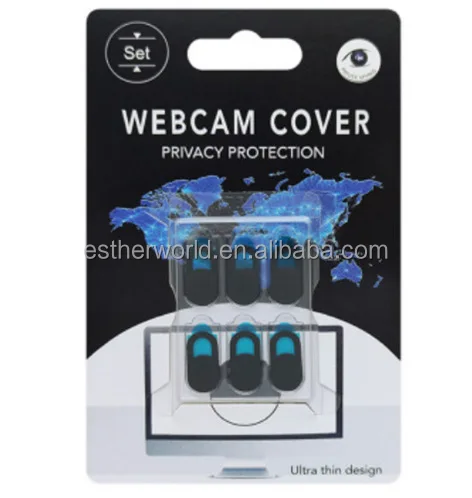 Ultra-Thin Privacy Protection ABS Material Laptop Webcam Cover Slide Compatible with MacBook PC iMac iPad for Etc