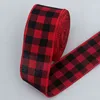 Red & Black-5cm, 10 Yards Per Roll