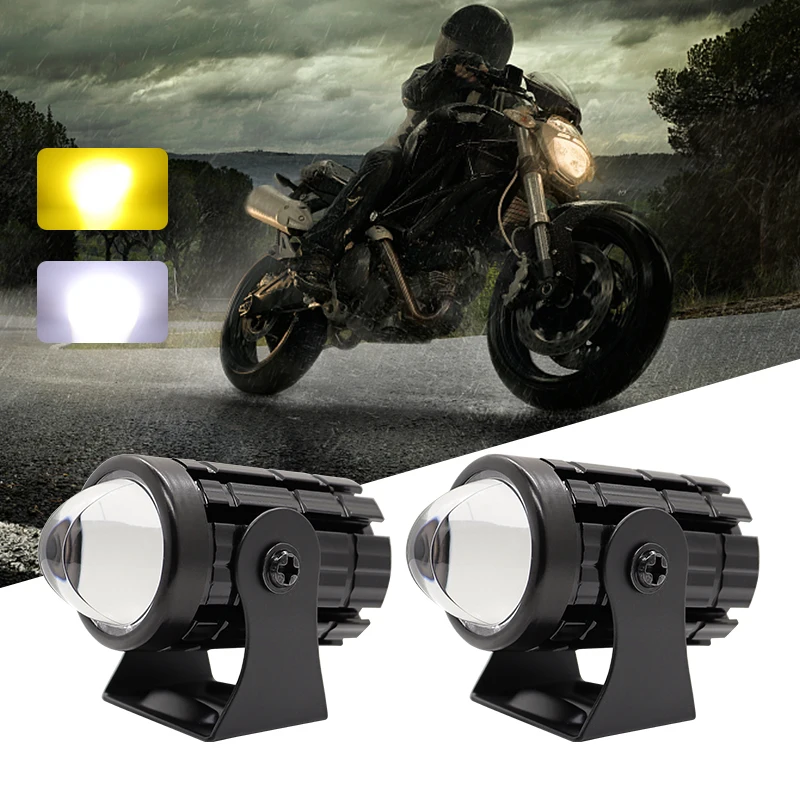 LED Headlight Bumper Projector Mini Driving Light For Car Motobike Bar Spotlight LED Headlight Bumper Projector Mini Driving Light For Car Motobike Bar Spotlight