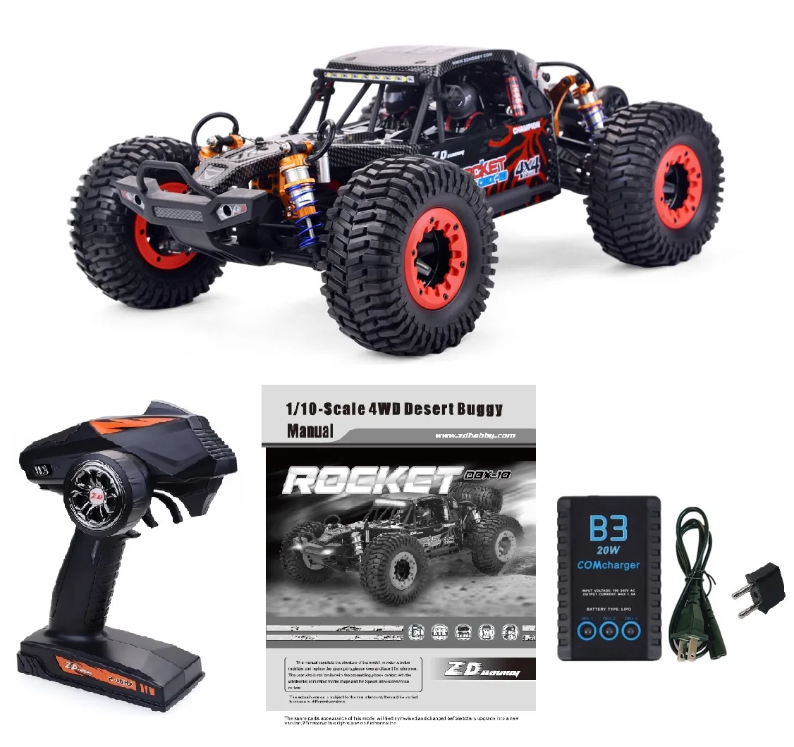 DBX-10 ZD Racing ROCKET 1/10 4WD - High-Speed RC Desert Buggy
