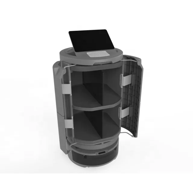 Custom Automatic Navigation Smart Mobile AI Robot Platform for Security Restaurant Serving Human Robot