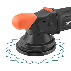 SPTA CP503-58-US 1100W 6 Speed Adjustable Forced Dual Action Polisher Car Care Polishing Tool Auto Detailing Polishers