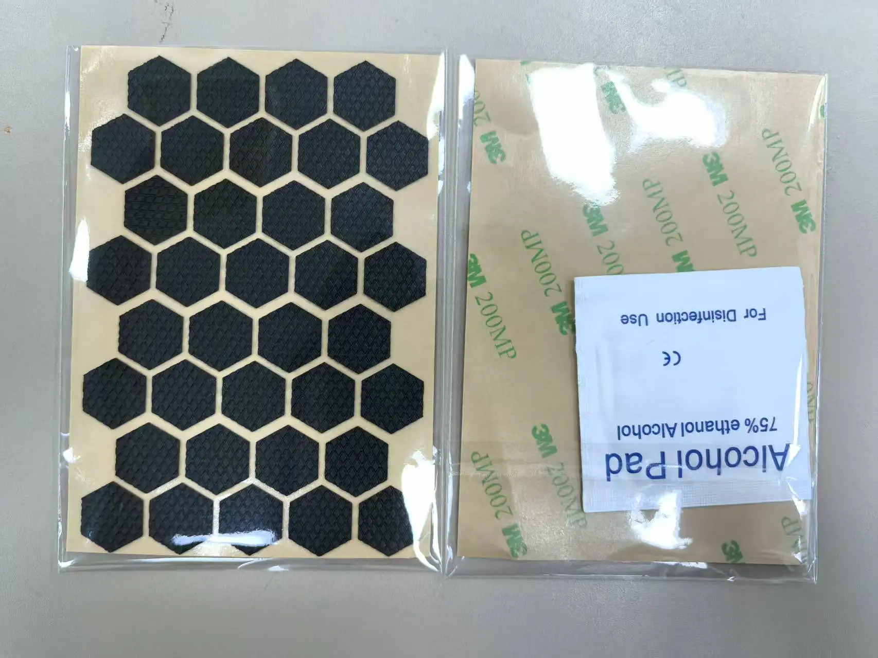 Nastro antiscivolo per pattini in pelle di topo fatto a mano Gel di silice di alta qualà per adesivi laterali per Mouse da gioco fai da te auto taglio  7