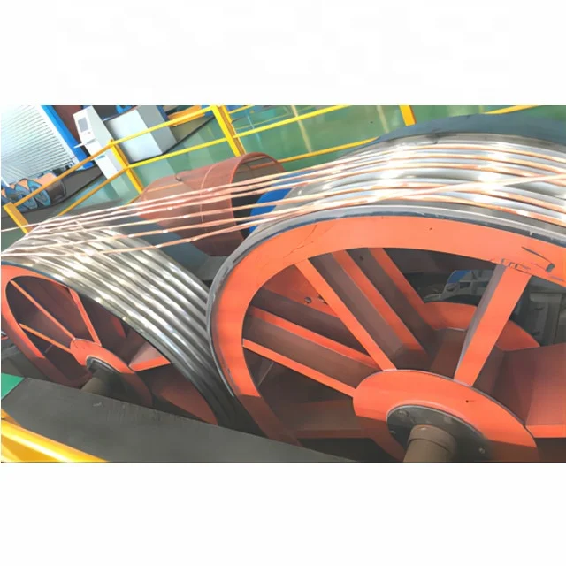 Dual Capstan Haul off in Planetary Type Copper Wire Stranding Process