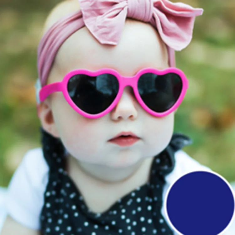 mibasies Kids Heart Shaped Sunglasses for Toddler Girls Age 3-10 UV 400 Protection 