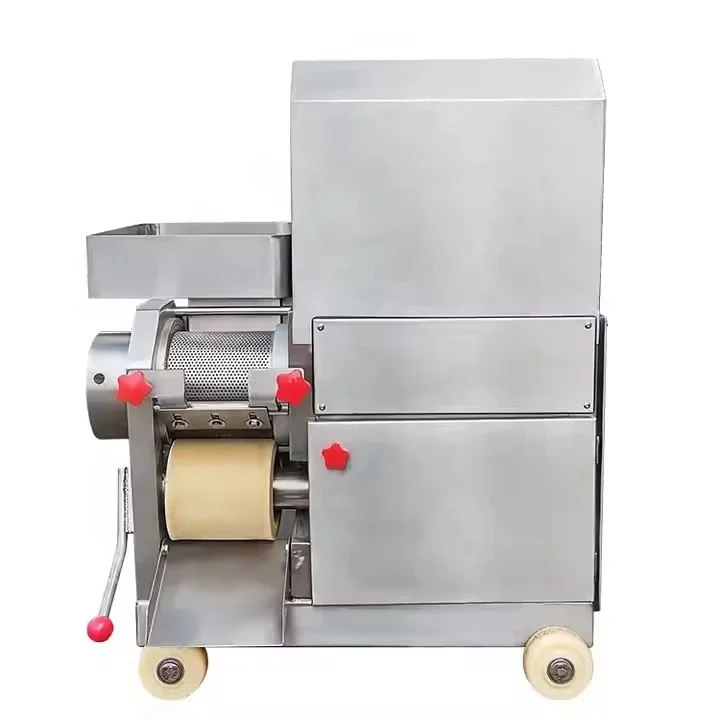 Newest Design Shrimp Shell Removing Machine Fish Bone Crusher Industrial Fish Meat And Bone Separator