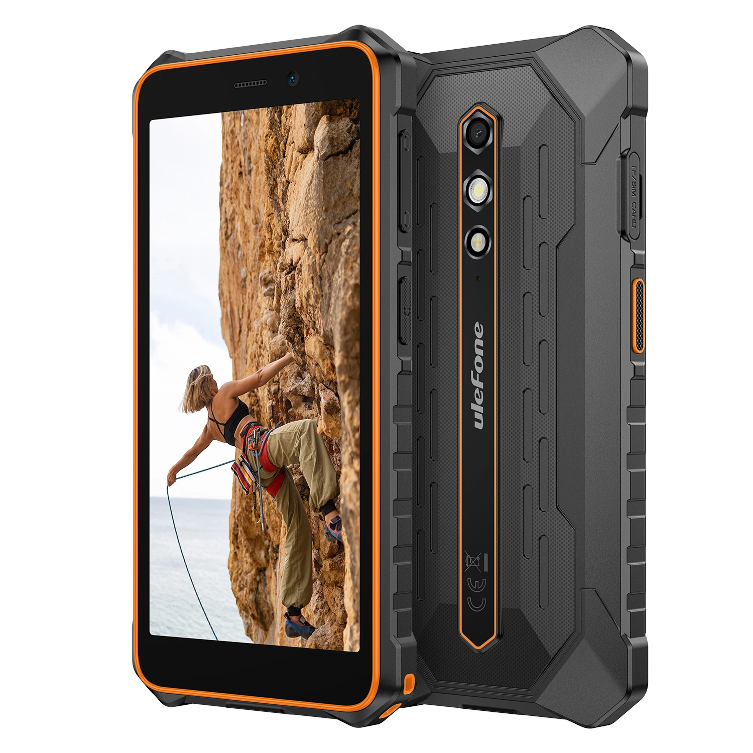 Smartphone Robuste Ulefone RugKing - IP68/69K, Android 15, Batterie 9600mAh, 16Go+256Go, écran 5.99" 120Hz, 50MP