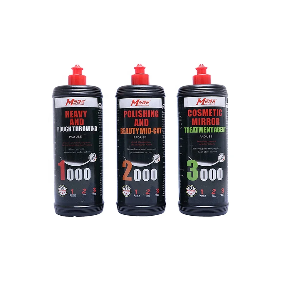 FREE SAMPLES of Car Polishing Compound for Testing 120ml Bottle Package 3M Car Rubbing Compound