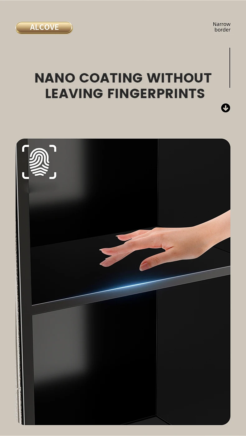 Stainless Steel Niche Cabinet Living Room Bathroom Embedded Design Wall Metal Shelf