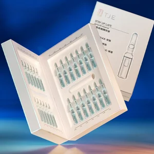 Independent Ampoule Packaging Natural Face Serum Liquid Hyaluronic Acid Deeply Hydrating Face Essence for Skin Care