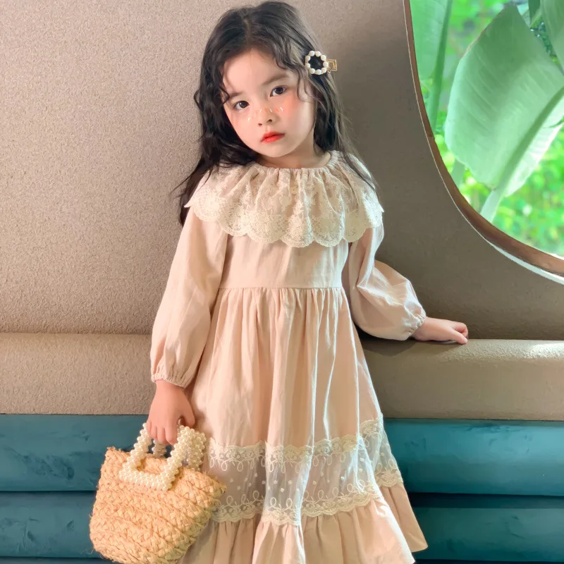 Wholesale Children clothing Hot sale beautiful fashion korean girl clothes  cute long dress for kids ages 4-14 years old teenage girls clothes From  m.