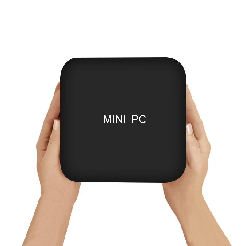 Mini PC Intel Celeron J3455 personal desktop Windows 10 Pro 64GB SSD HD for office home education
