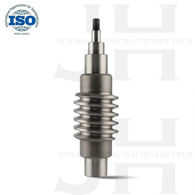 JH Custom CNC Industrial Worms Customizable Worm Shaft for Various Applications