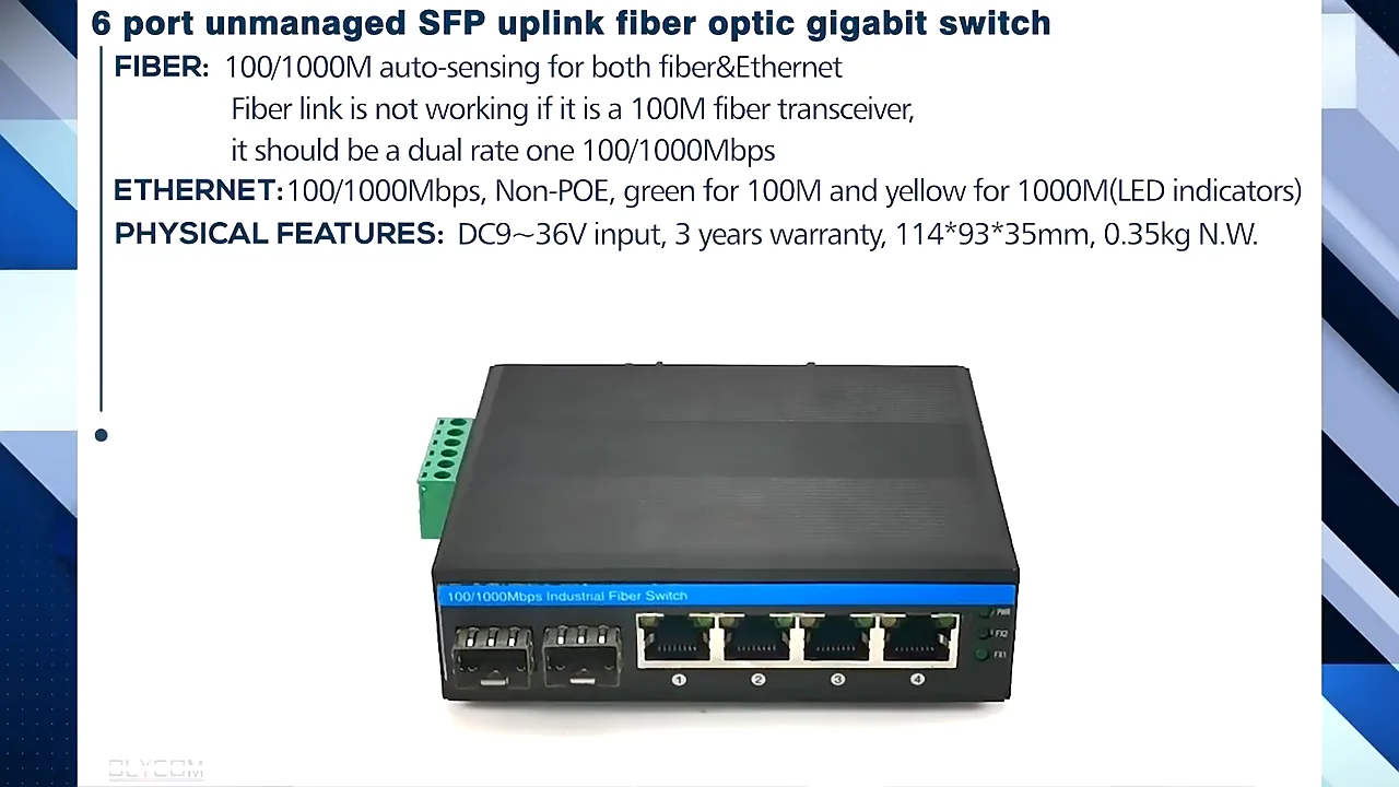 8 Port Industrial Gigabit Ethernet Poe Af/at/bt 90w Layer 2 Erps ...