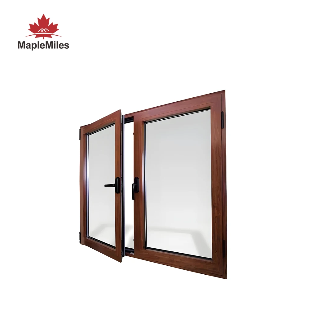 MapleMiles 48 X 48 High Quality Heat Insulated Double Glass Home Inswing Casement Windows
