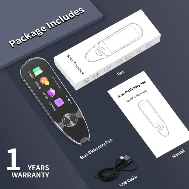 Smart AI Voice Translator Device X7 Portable Pocket Mini Voice Translator Wifi Global Multinational Language Translator