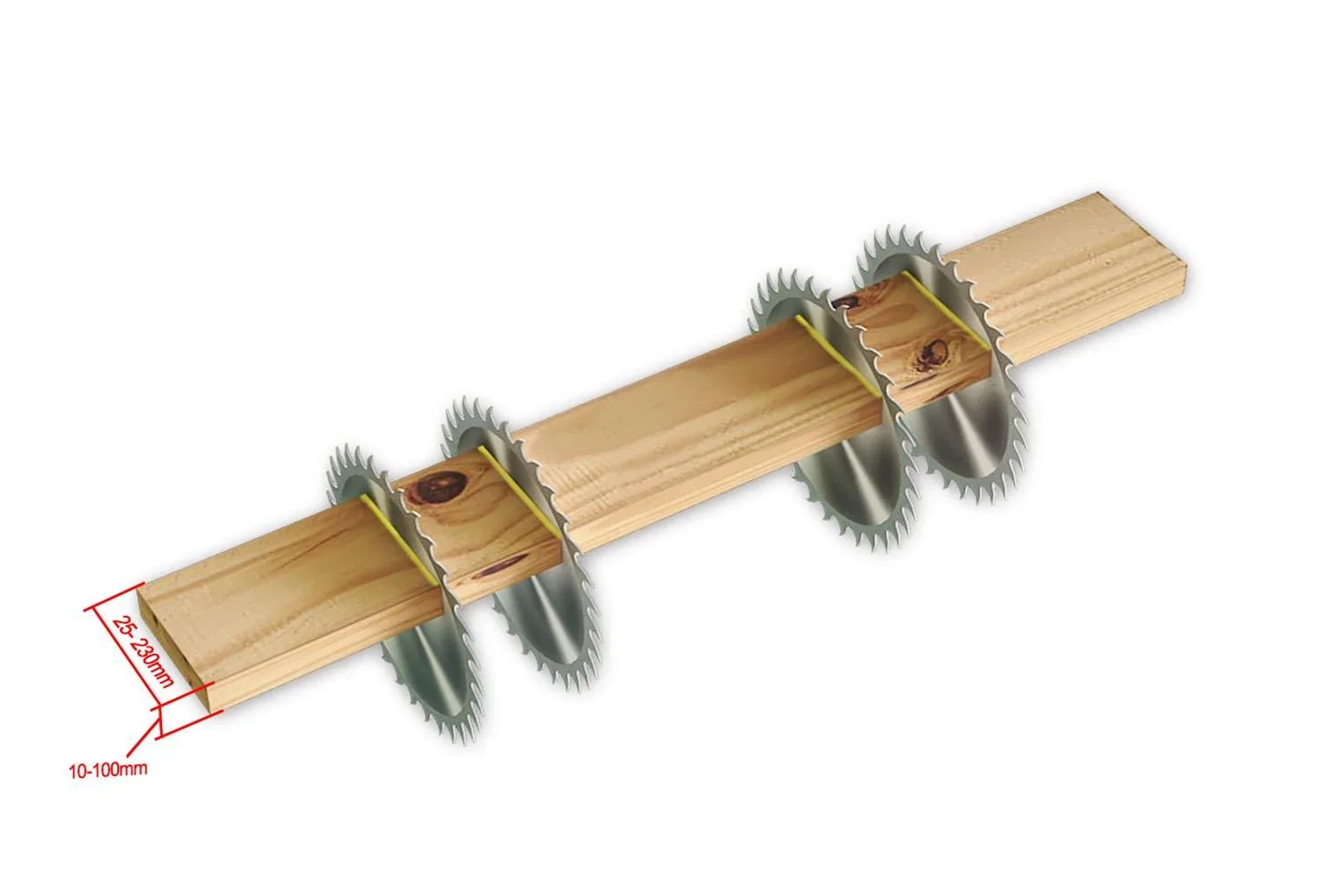 Full Automatic Wood Knot Defects Optimizing Cross Cut off Saw Machine Defects Optimizer Saw for Saw Furniture Board