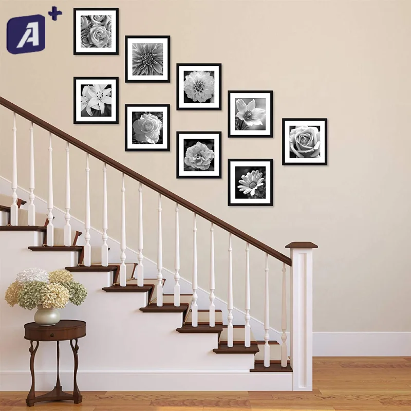 8X8inch Mixtiles Restickable Wall Frames Photo Picture Frame for