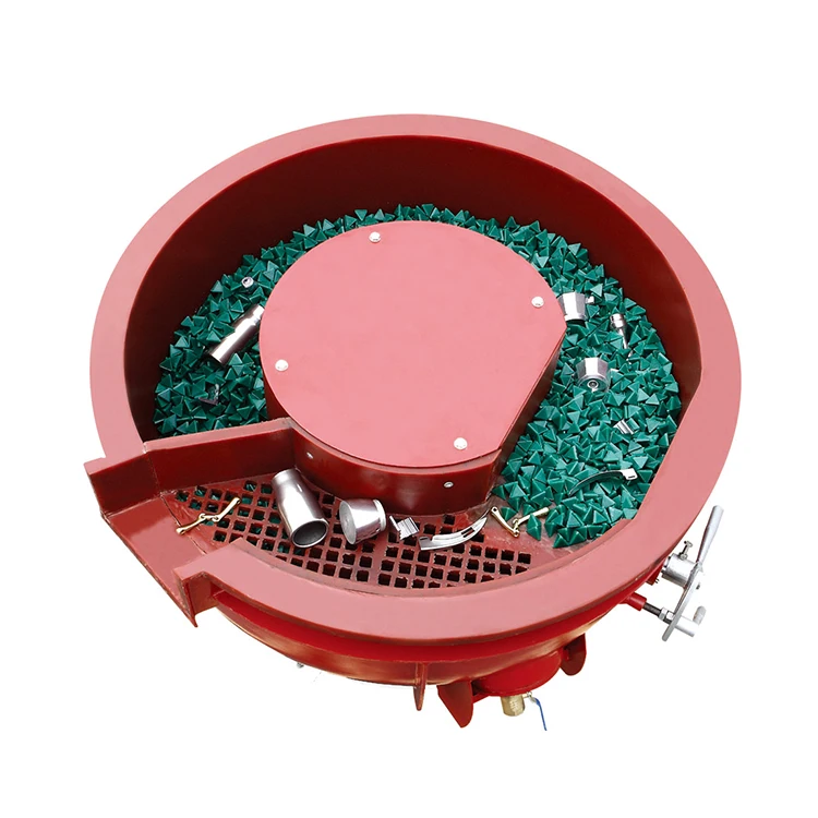 High Efficiency Vibratory Deburring Machine U Shape Bowl with Separating Unit Deburring Vibratory Machine