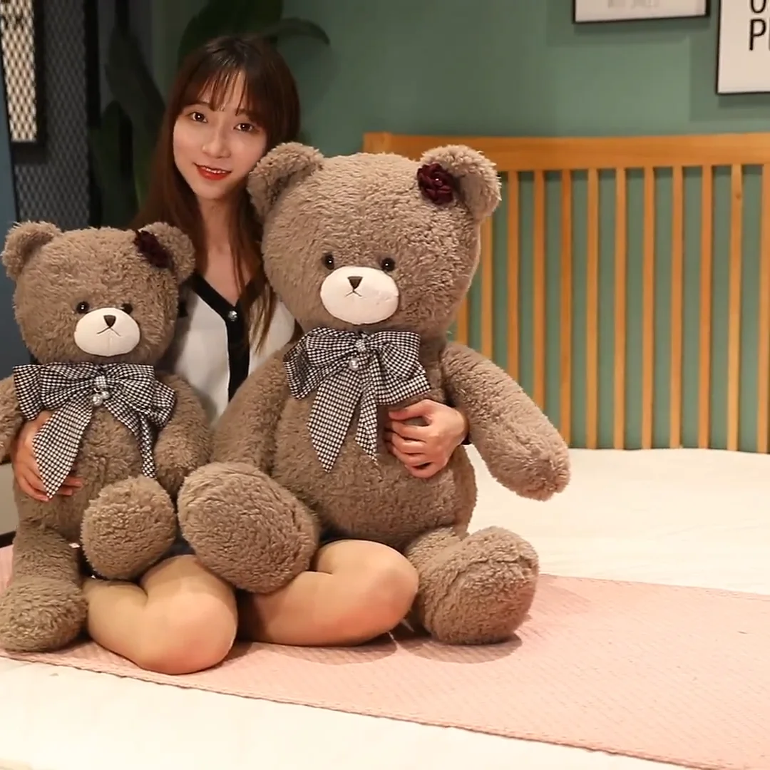 Wholesale Custom Cute Soft Big Teddy Bear Large In Bulk With Clothes