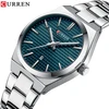 3 blue silver