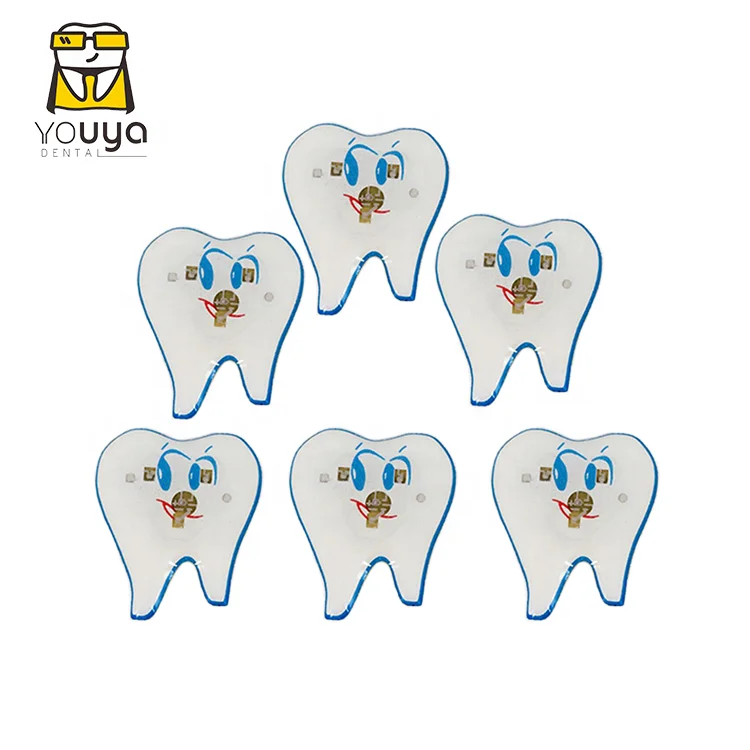 
Прямая продажа с фабрики, медицинская брошь в форме зуба, светодиодная брошь, броши для стоматолога 