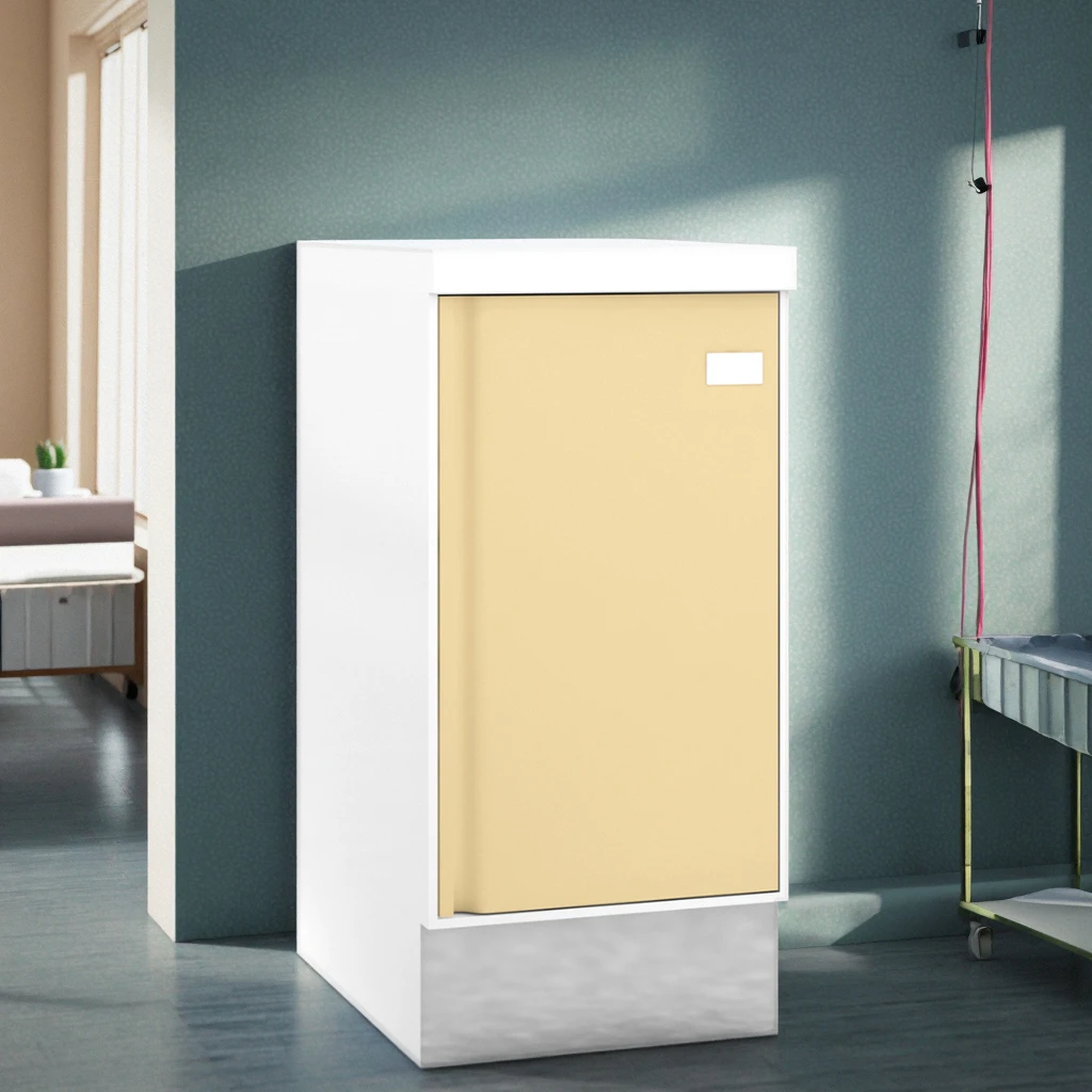 Unified Full-Height Hospital Cabinet Door Base Module 790mm Featuring Tempered Glass Panel Lock System Stainless Steel Durable 5