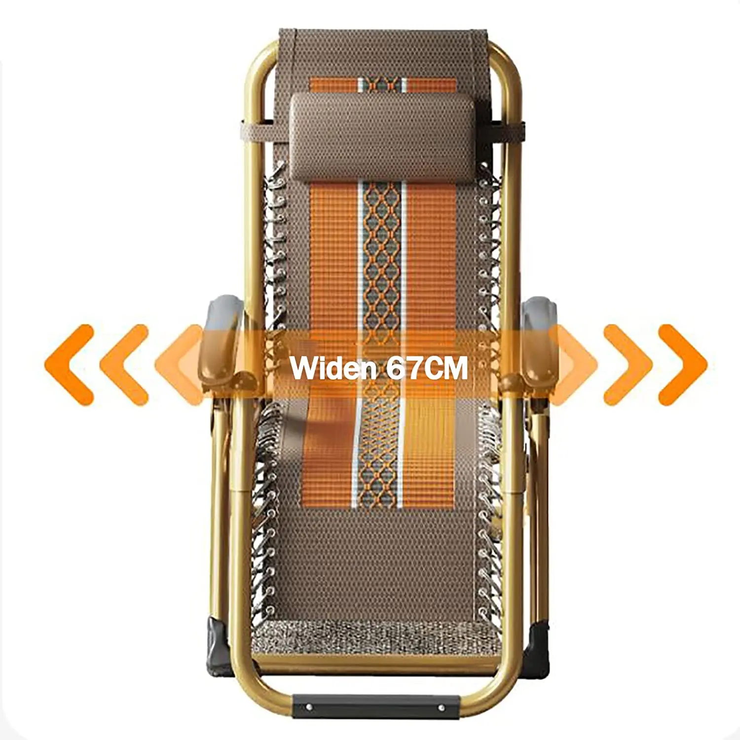 Zero Gravity Lounge Chair,Folding Patio Recliner Reclining With