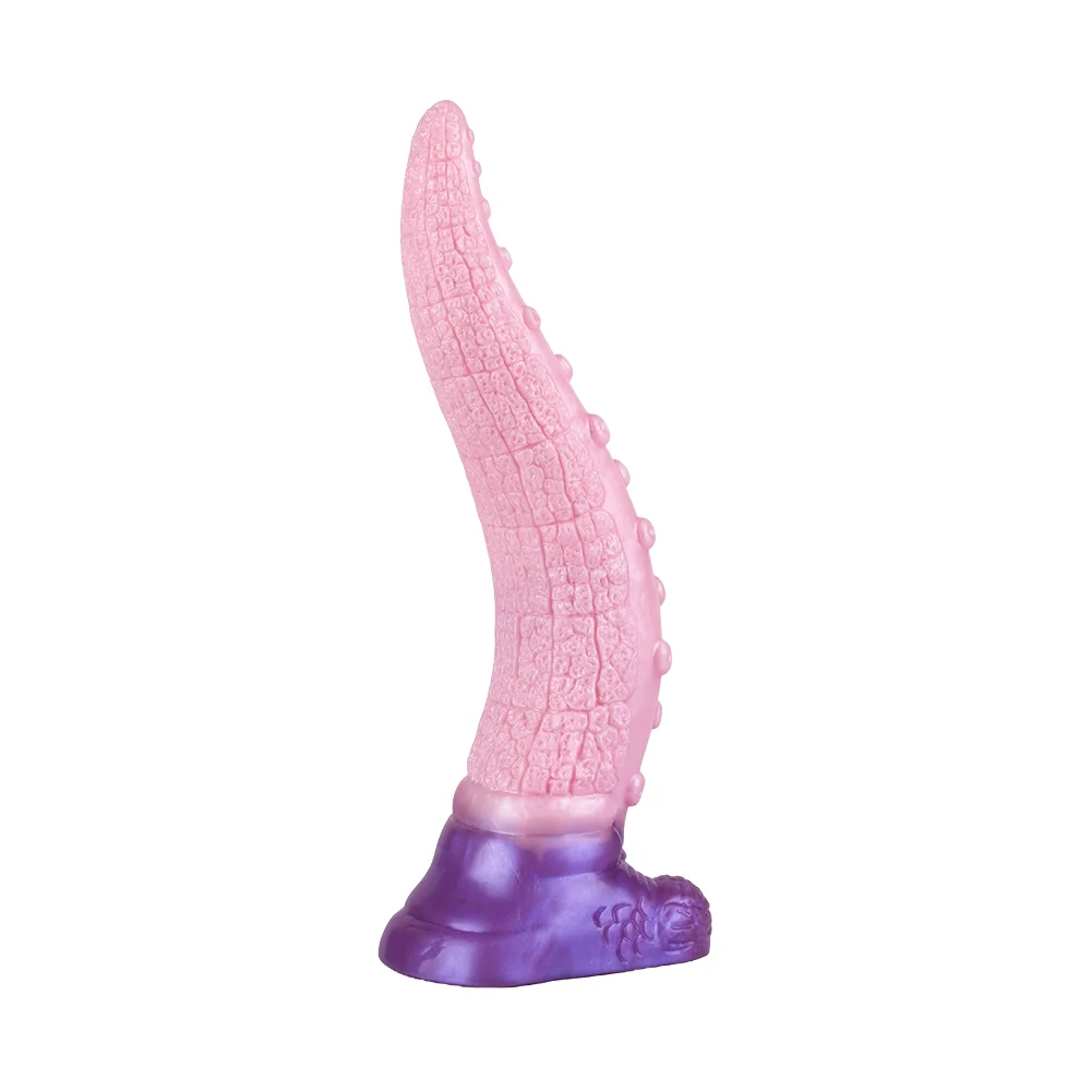 Source FAAK manufacturers direct sales of new tongue-shaped dildo cock soft touch masturbation sex toy for women on m.alibaba photo photo
