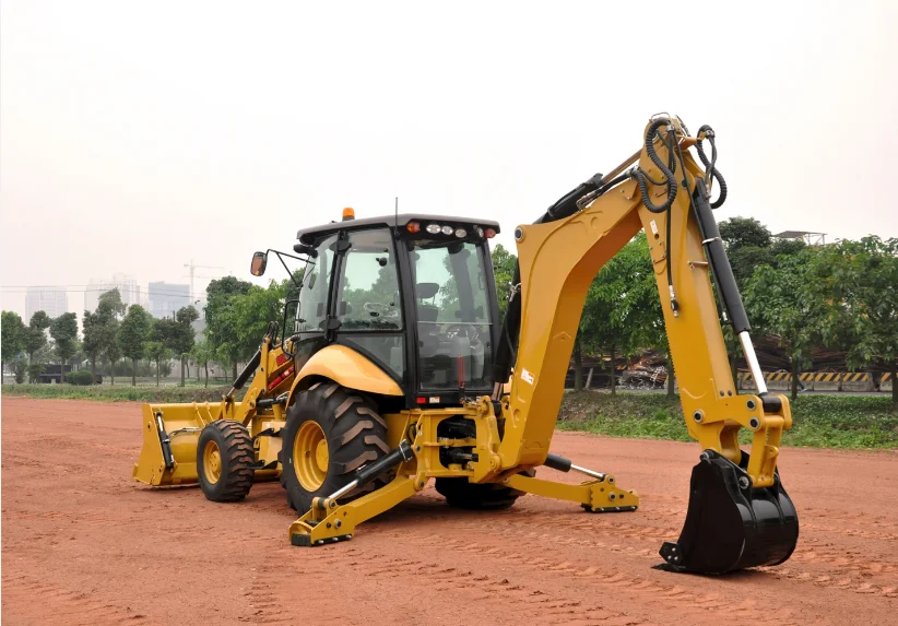 Small Backhoe Loader CHENGGONG 866HTC Chinese Backhoe Loader