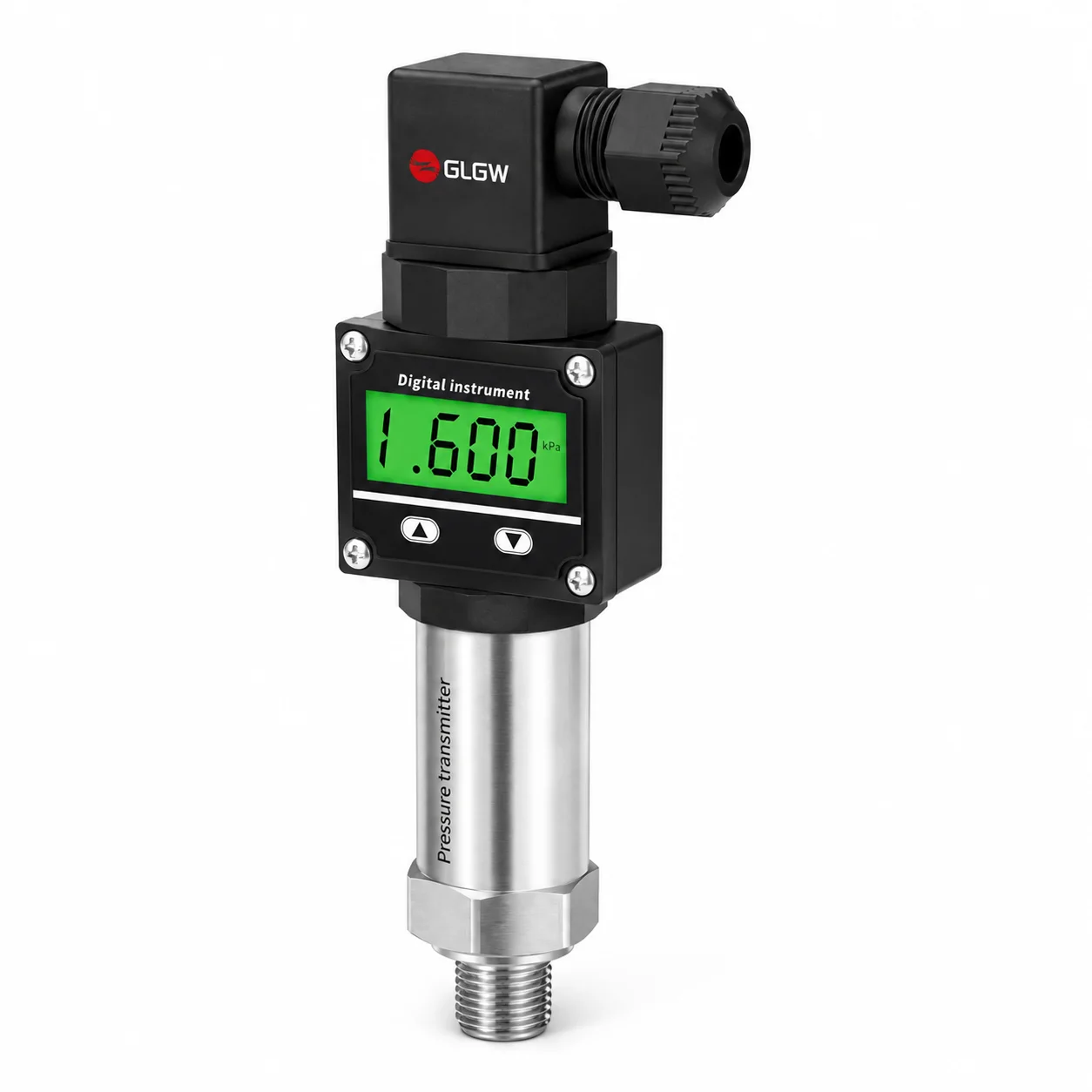 IP65 Waterproof Industrial Electronic Pressure Transmitter Hirschmann Connector Modbus RTU Air Gas Liquid Pressure Sensor PX300