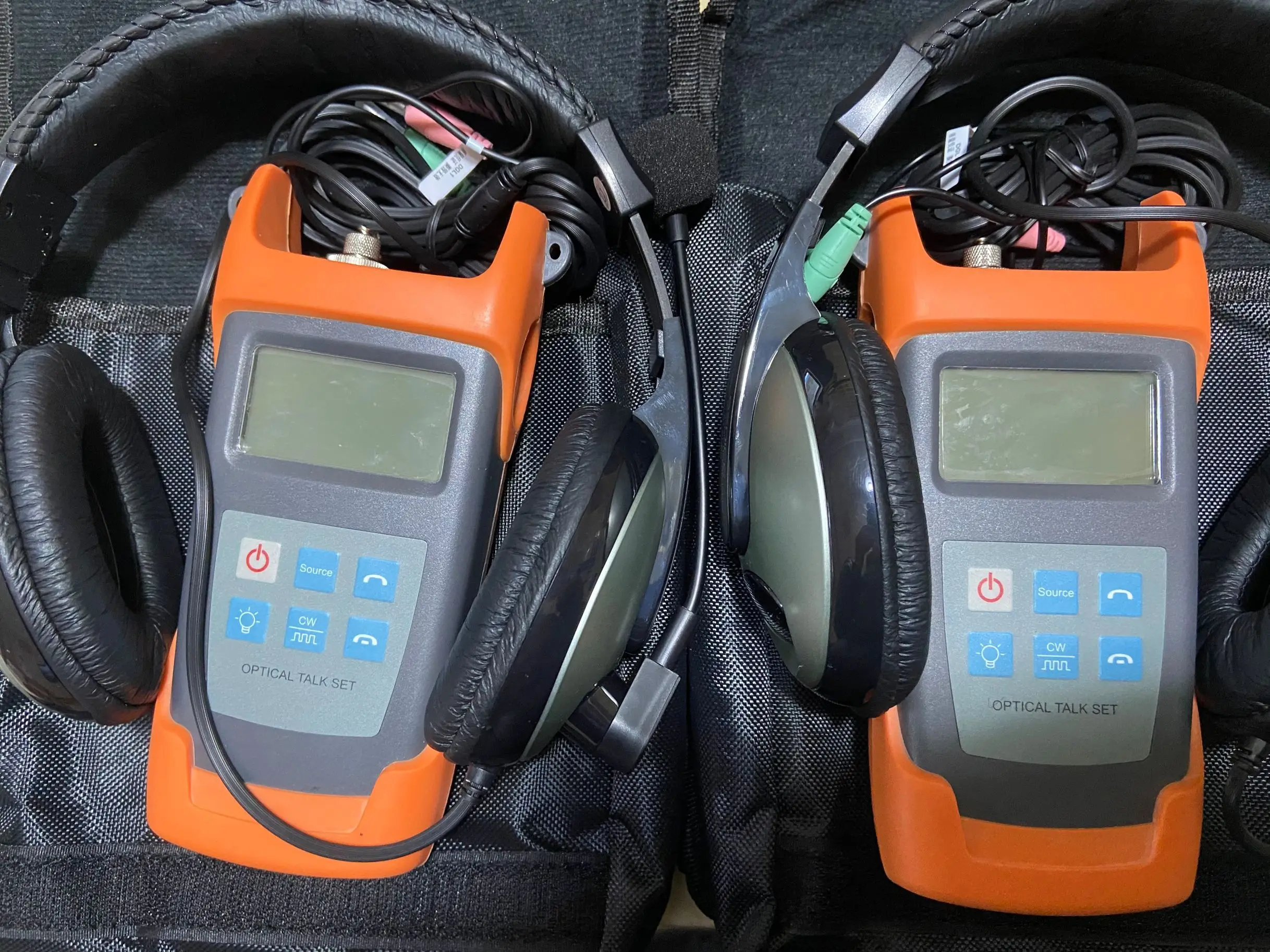 Hd4103 Ftth Smart Optical Testing Equipment Optical Fiber Talk Set