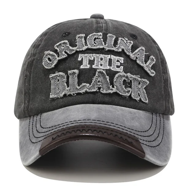 Hot Selling Quality 100% cotton men summer washed baseball cap